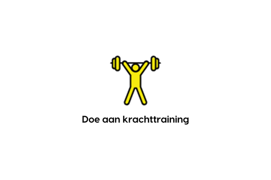 Doe aan krachttraining