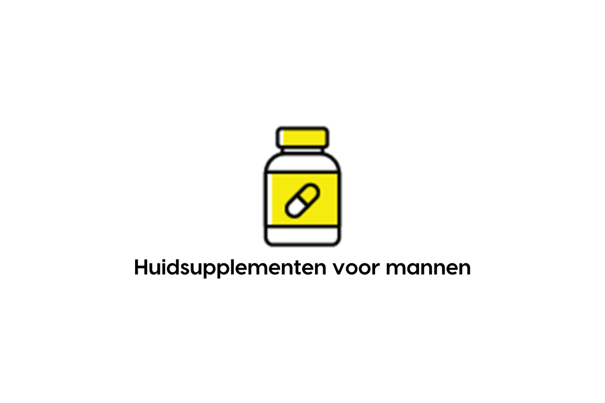 Huidsupplementen voor mannen