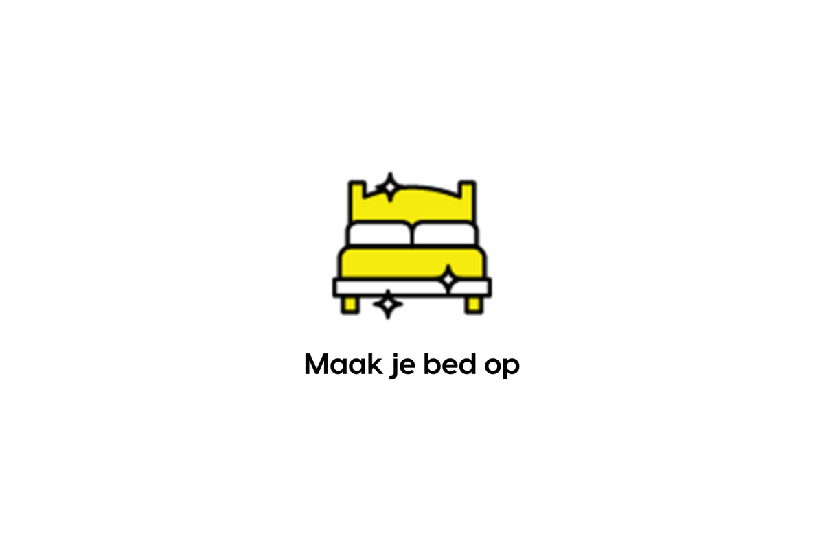 Maak je bed op