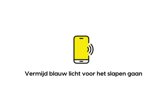 Vermijd blauw licht voor het slapen gaan