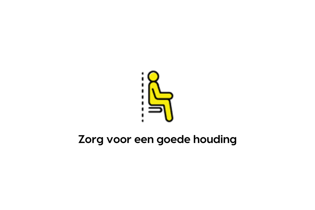 Zorg voor een goede houding