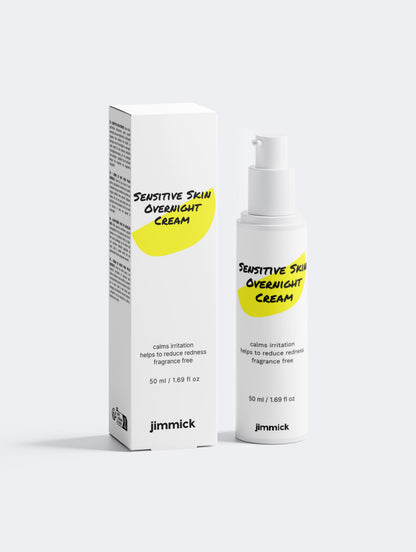 Sensitive Skin Overnight Cream, Fragrance-Free
